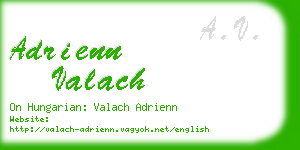 adrienn valach business card